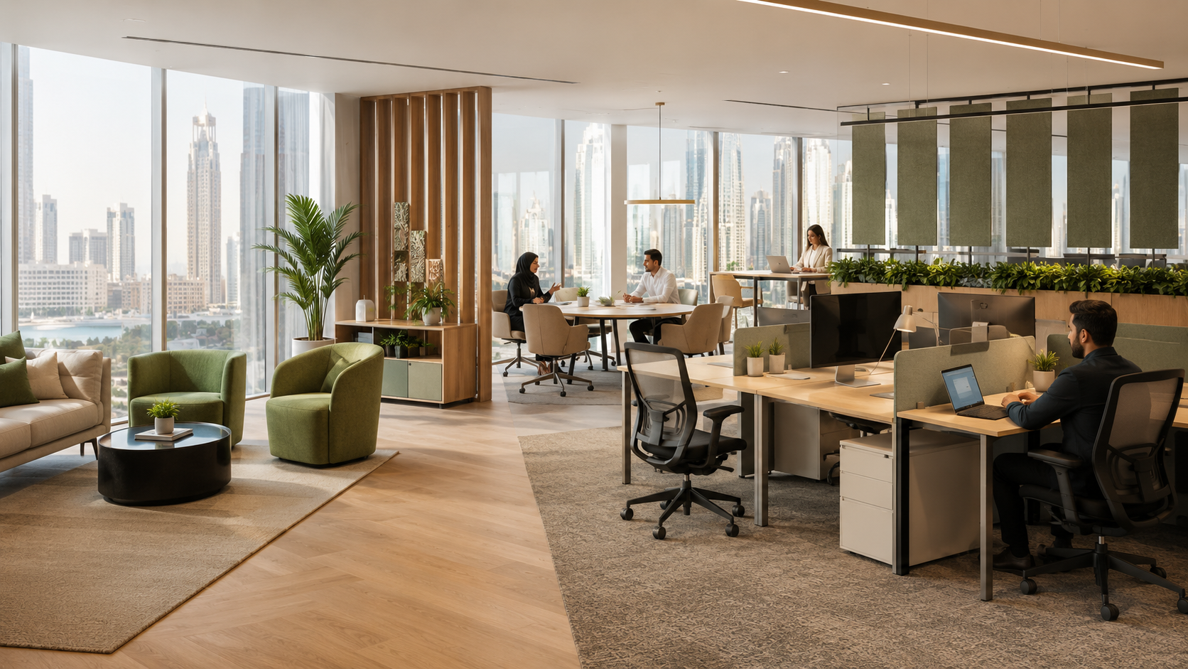 Modern office furniture