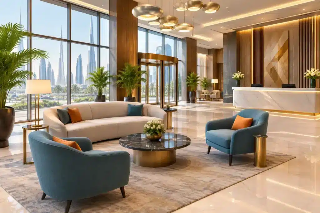 Hotel Lobby Furniture UAE: A Better Guest Welcome
