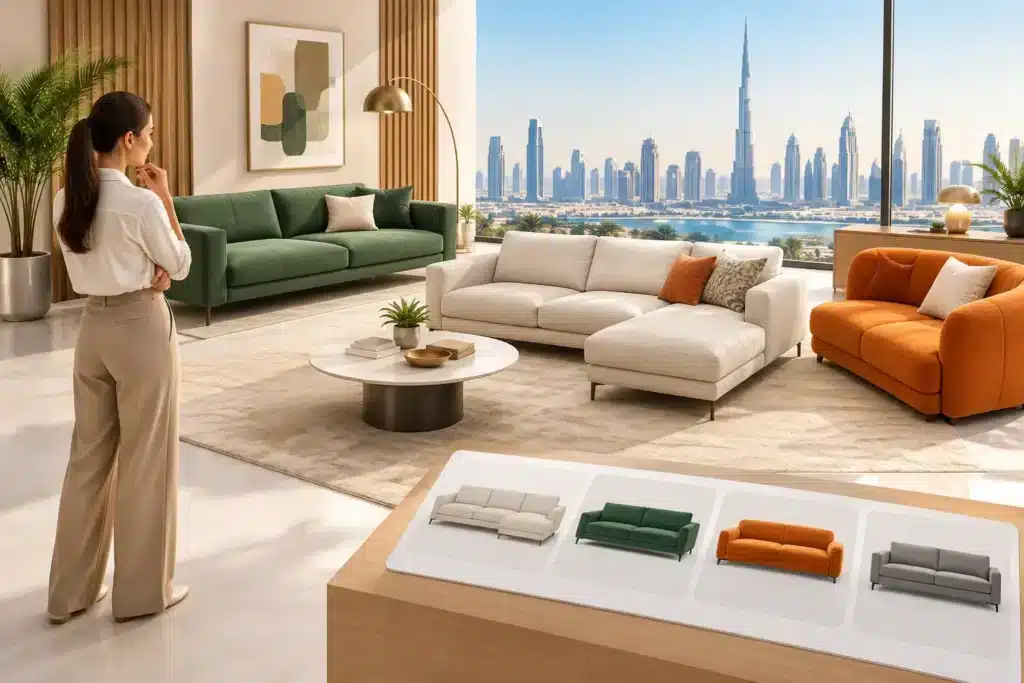 How to Choose the Right Modern Sofa in Dubai