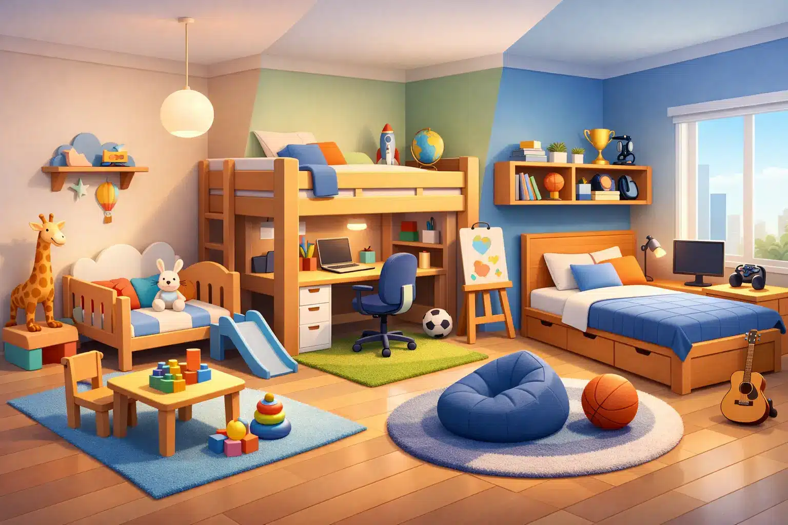 Kids Room Furniture UAE That Grows With Them